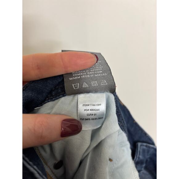 Torrid Jeans Womens 10S 10 Short Dark Wash Luxe Slim Boot Super Stretch Denim - Picture 5 of 5